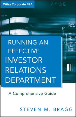 Running an Effective Investor Relations Department