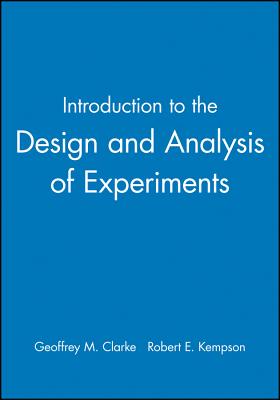 Introduction to the Design and Analysis of Experiments