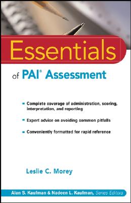 Essentials of PAI Assessment