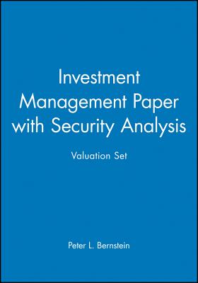 Investment Management Paper with Security Analysis Valuation Set