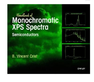 Handbook of Monochromatic XPS Spectra