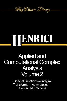 Applied and Computational Complex Analysis, Volume 2