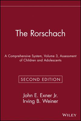 The Rorschach, Assessment of Children and Adolescents