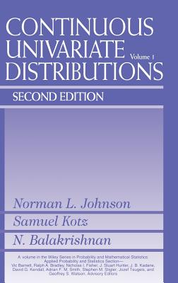 Continuous Univariate Distributions, Volume 1