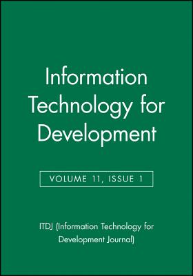 Information Technology for Development, Volume 11, Number 1