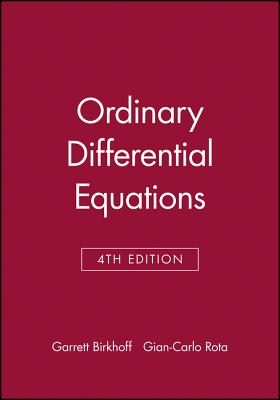 Ordinary Differential Equations