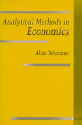 Analytical Methods in Economics