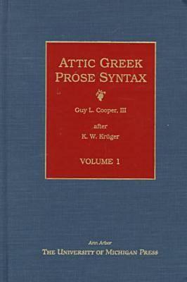 Attic Greek Prose Syntax