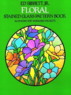 Floral Stained Glass Pattern Book