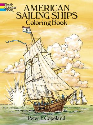 American Sailing Ships Coloring Book