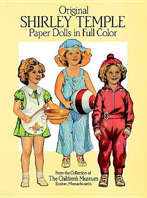 Original Shirley Temple Paper Dolls in Full Colour