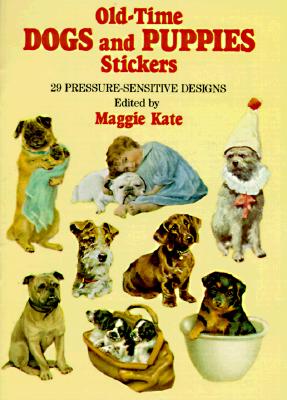 Old-Time Dogs and Puppies Stickers