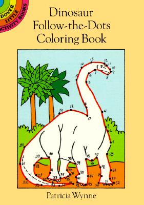 Dinosaur Follow-the-Dots Coloring Book