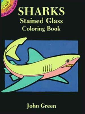 Sharks Stained Glass Coloring Book