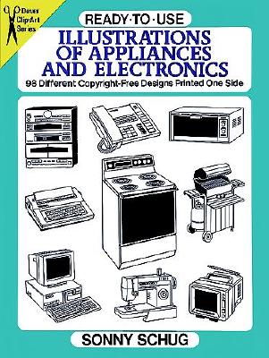 Ready-To-Use Illustrations of Appliances and Electronics