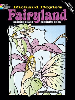 Fairyland Stained Glass Coloring Book