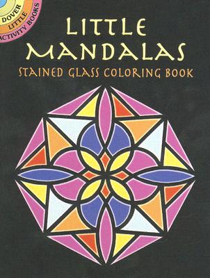 Little Mandalas Stained Glass Coloring Book