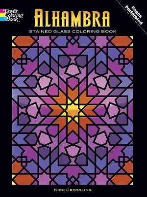 Alhambra Stained Glass Coloring Book