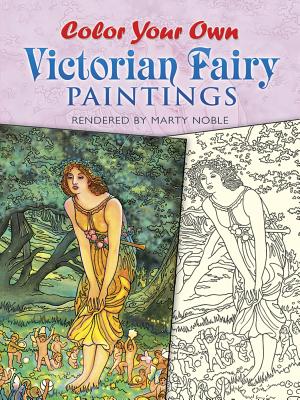 Color Your Own Victorian Fairy Paintings