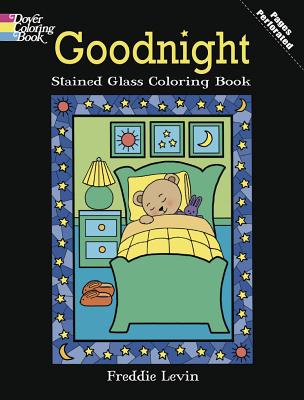 Goodnight Stained Glass Coloring Book