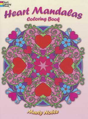 Heart Mandalas Coloring Book