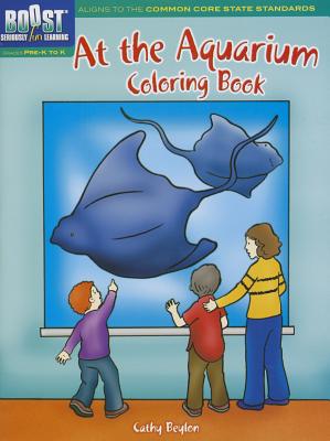 Boost at the Aquarium Coloring Book