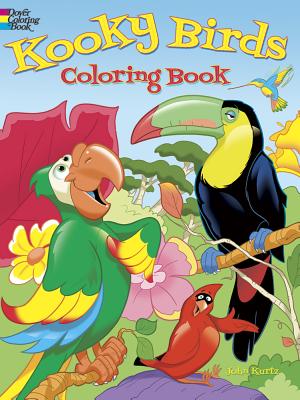 Kooky Birds Coloring Book