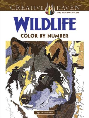 Creative Haven Wildlife Color by Number Coloring Book