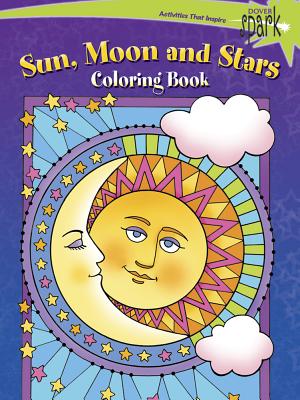 Spark -- Sun, Moon and Stars Coloring Book