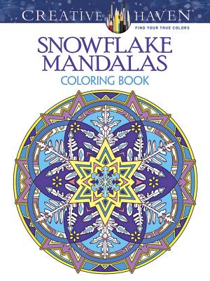 Creative Haven Snowflake Mandalas Coloring Book