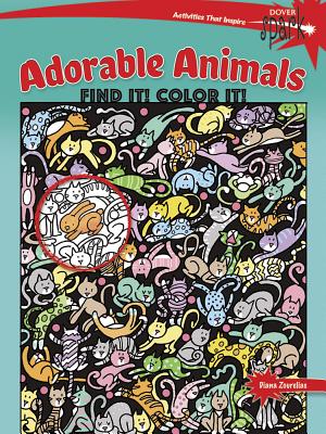 Spark Adorable Animals Find it! Color it!