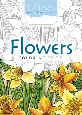 Bliss Flowers Coloring Book