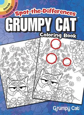 Spot-The-Differences Grumpy Cat Coloring Book