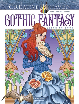 Creative Haven Gothic Fantasy Coloring Book