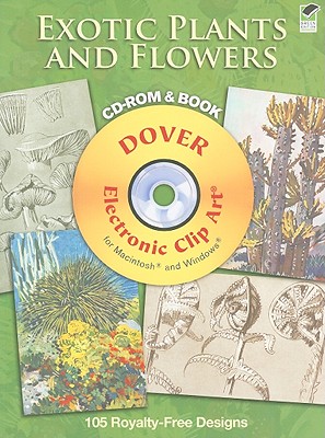 Exotic Plants and Flowers CD-ROM and Book