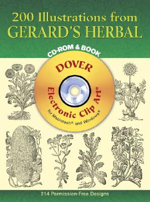 200 Illustrations from Gerard's Herbal