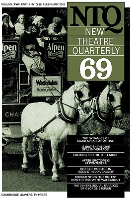 New Theatre Quarterly 69: Volume 18, Part 1