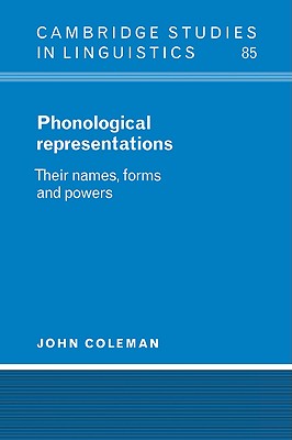 Phonological Representations