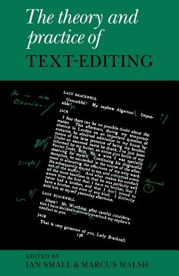 The Theory and Practice of Text-Editing