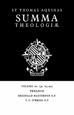 Summa Theologiae: Volume 60, Penance