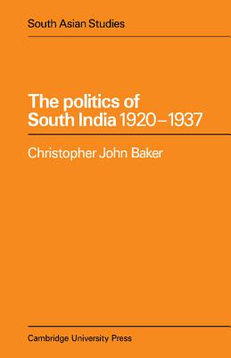 The Politics of South India 1920-1937