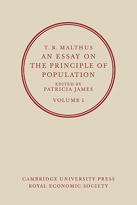T. R. Malthus, an Essay on the Principle of Population