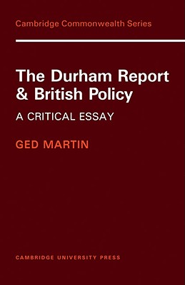 The Durham Report and British Policy