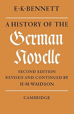 A History of the German Novelle