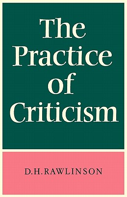 The Practice of Criticism