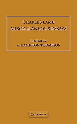 Miscellaneous Essays