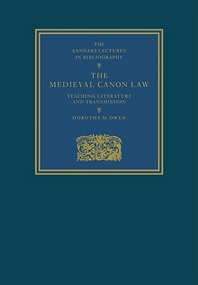 The Medieval Canon Law