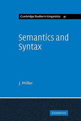 Semantics and Syntax