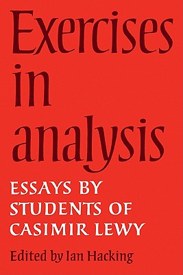 Exercises in Analysis