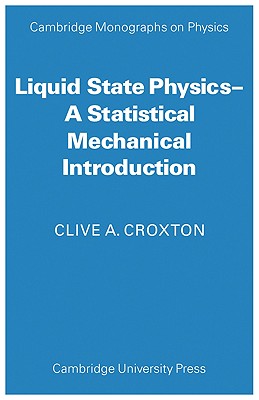 Liquid State Physics